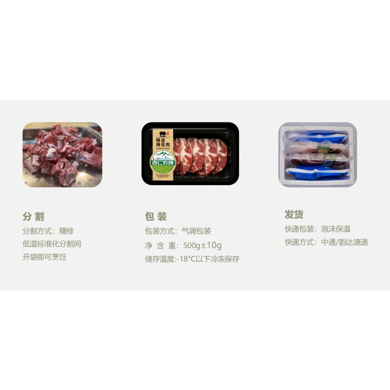 吉仁农场高原草场放养藏香猪前腿肉