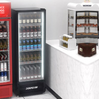 东贝展示柜商用HL-LC200NB白色灯带冷藏保鲜啤酒柜酒吧冷藏柜单门饮料柜超市四门冰箱