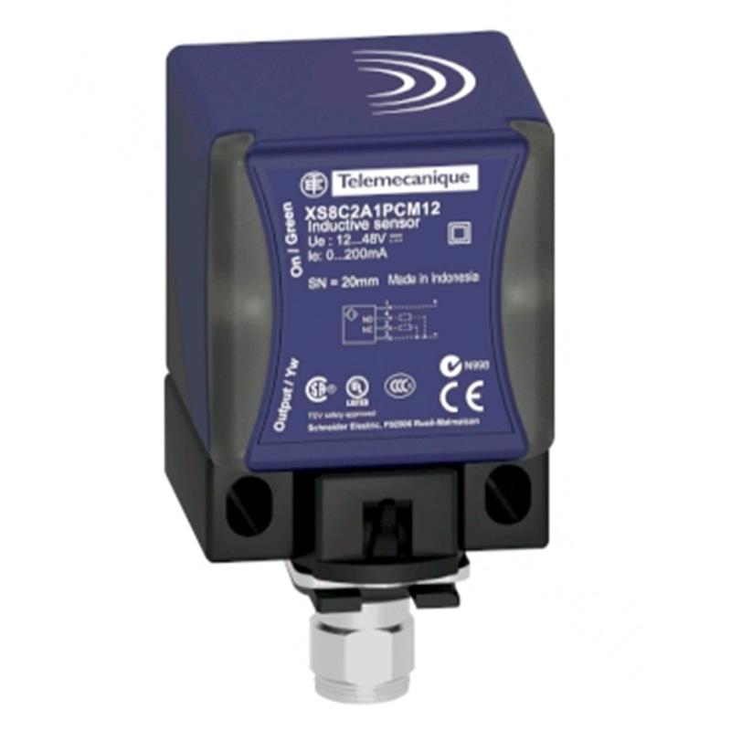 施耐德 Schneider Electric XS8C2A1NCM12 电感式接近开关 XS8C2A1NCM12