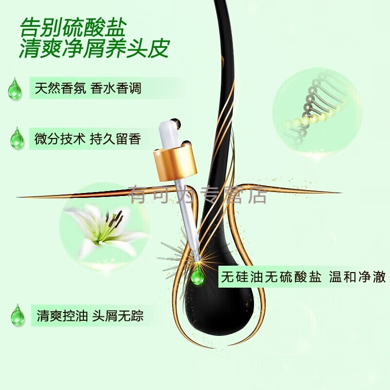 滋源(seeyoung) 男士 无患子酷爽净澈535ml 洗头水 (计价单位:瓶)高清大图