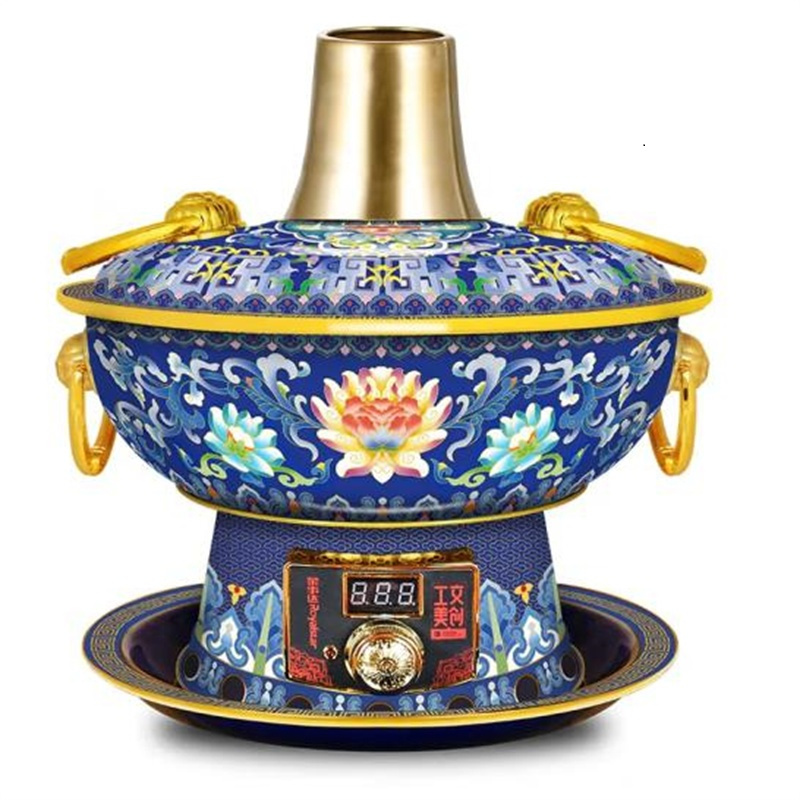 荣事达工美-景泰蓝铜火锅 HG18903.5L