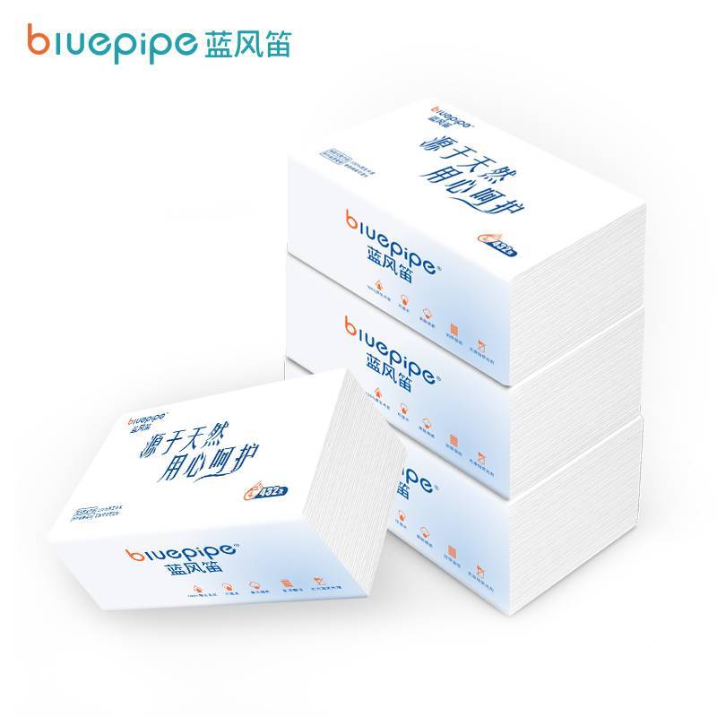 蓝风笛 抽纸 128x180mm10提 件高清大图