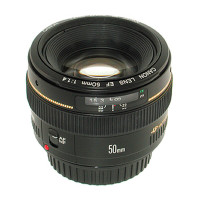 Canon佳能EF 50mm F1.4 USM 全画幅数码单反镜头 标准定焦 佳能卡口 滤镜口径58mm