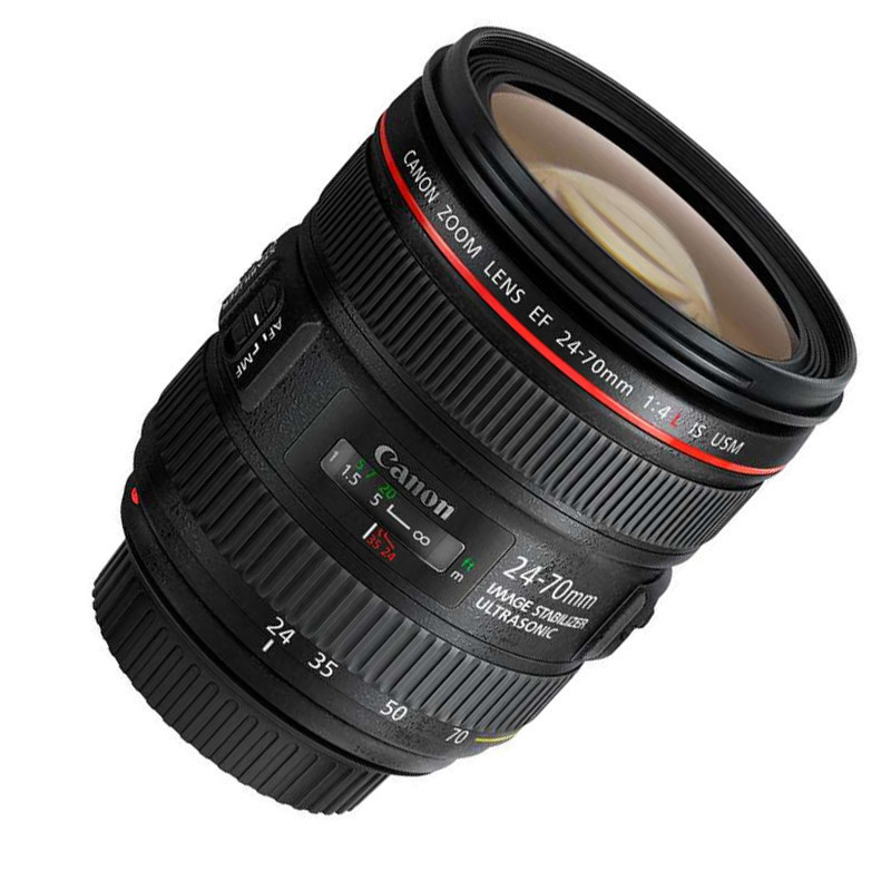 佳能(Canon) EF 24-70mm f/4L IS USM 拆机版 佳能卡口 77mm口径 广角变焦镜头