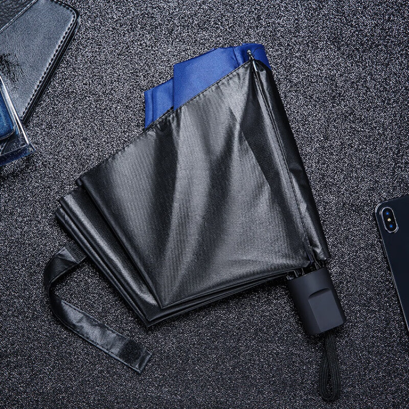 艾逸瑶选 博瑞黑胶晴雨伞高清大图