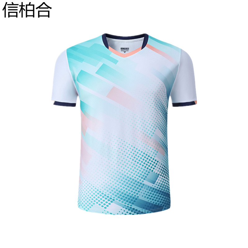信柏合羽毛球服XH003/套高清大图
