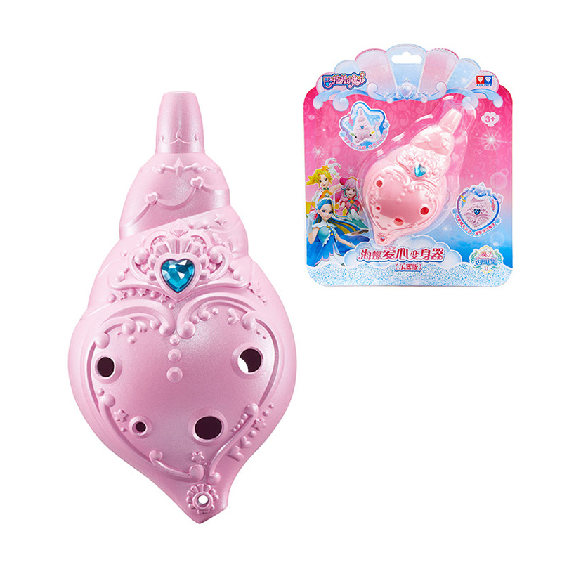 巴啦啦小魔仙7魔法海萤堡动漫同款声光玩具巴拉拉小魔仙女孩礼物海螺爱心变声器(乐器版)581709高清大图
