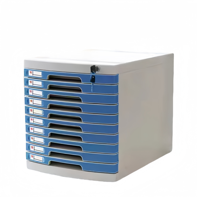 铭思达桌面文件柜中号十层个高清大图