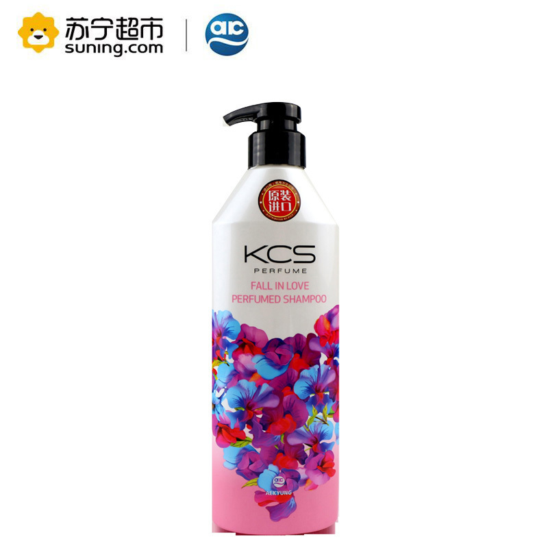 爱敬Aekyung韩国进口KCS可希丝洗发水恋爱香氛洗发露深层清洁所有成人发质 600ml