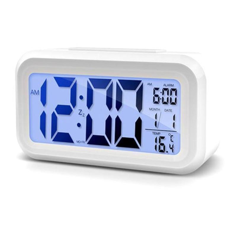 新疆电子闹钟学生用创意简约床头铃夜光儿童数字小智能时钟表3代一组