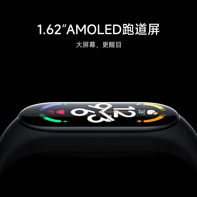 小米(MI)小米手环 标准版黑色 智能手环 高精度运动健康 监测睡眠管理 心率血氧监测运动手环送男友送女友高清大图