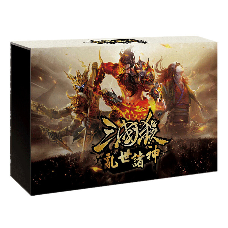 正版三国杀桌游豪华版全套乱世诸神卡牌含界限突破神话再临国战8神将 三国杀乱世诸神+8张桌布