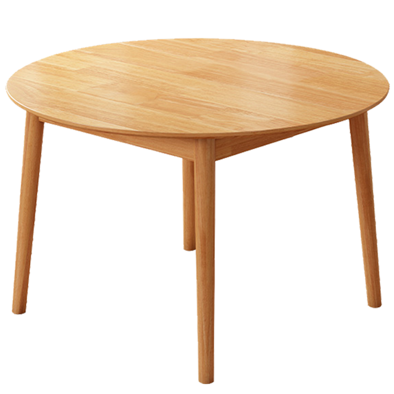 彭梵原木色餐桌高清大图