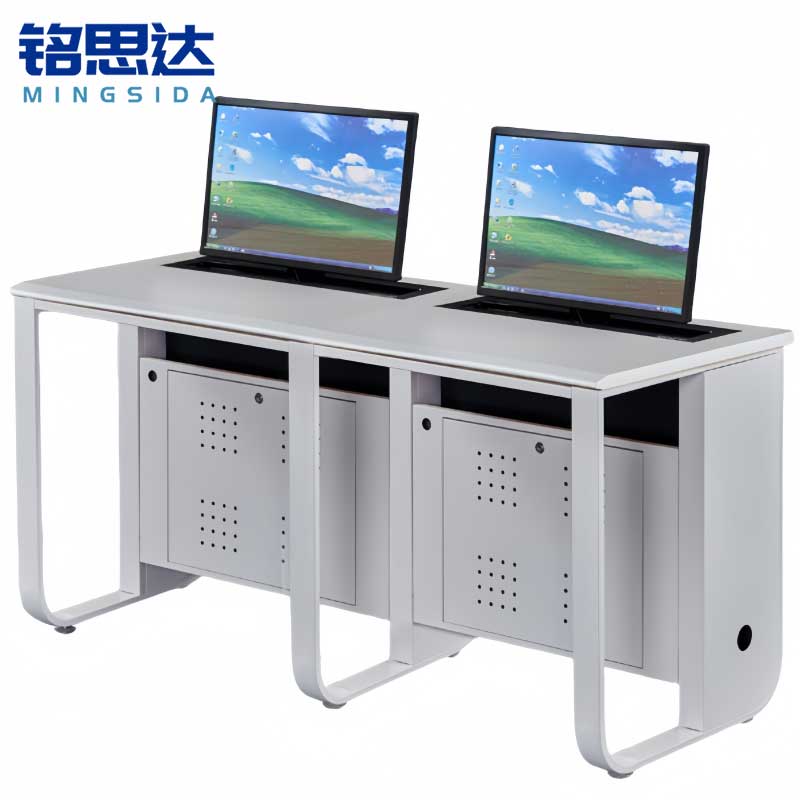 铭思达电脑升降桌双人位张