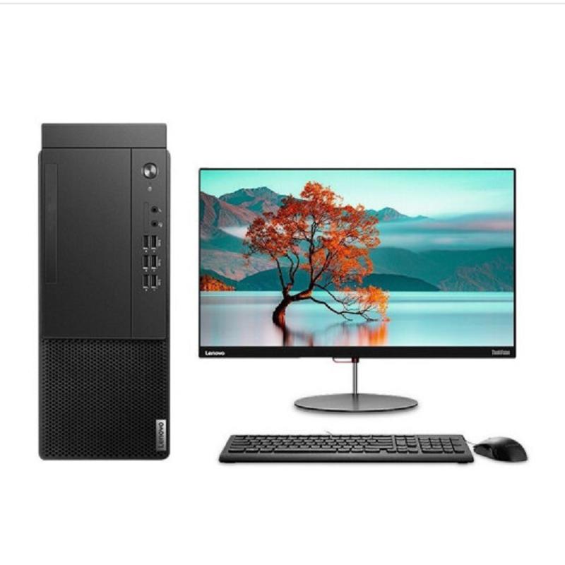 联想台式电脑启天M430(I5-10500 8G 1T Win10 21.5寸显示器 高性能主流办公三年保 新品)