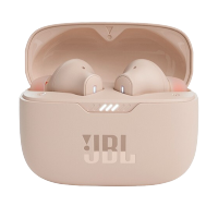 JBL T230NC TWS 真无线蓝牙耳机 入耳式自适主动降噪音乐耳机防水防汗苹果安卓通用 手机带麦游戏耳机 沙漠玫瑰