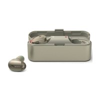 -索尼（SONY）WF-1000X全无线式蓝牙降噪耳机 降噪豆 耳塞 灰米色 小金豆 1000X 耳塞式耳机动圈
