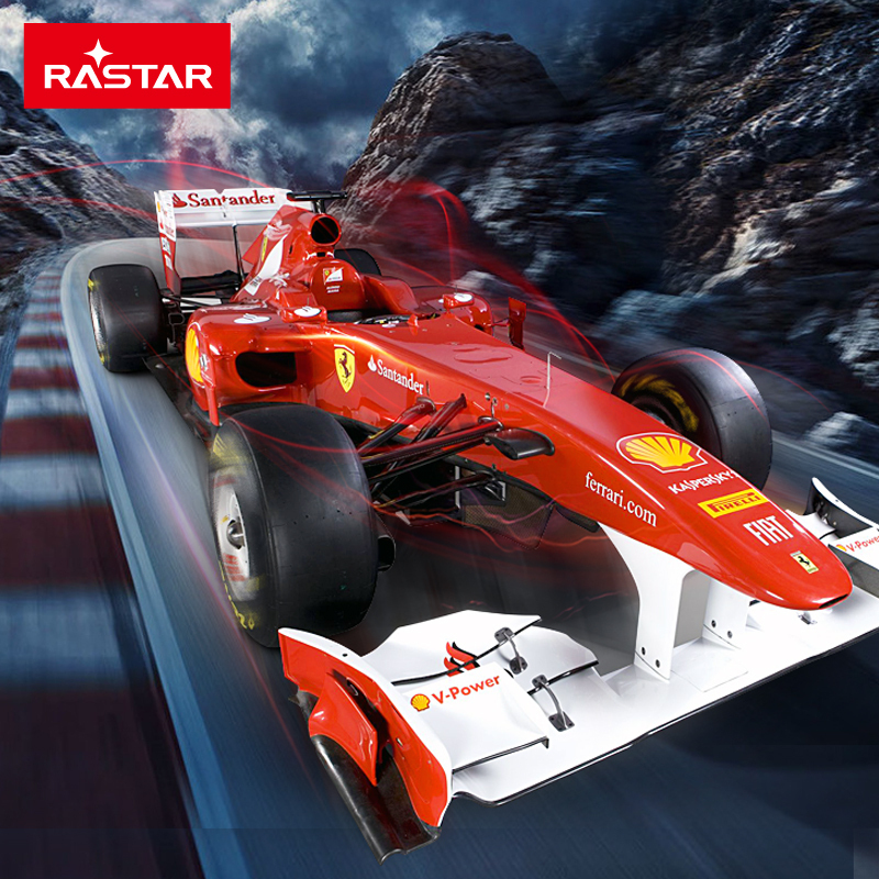 星辉(Rastar) 1:18法拉利FerrariF1遥控车男孩赛车儿童玩具汽车53800红色