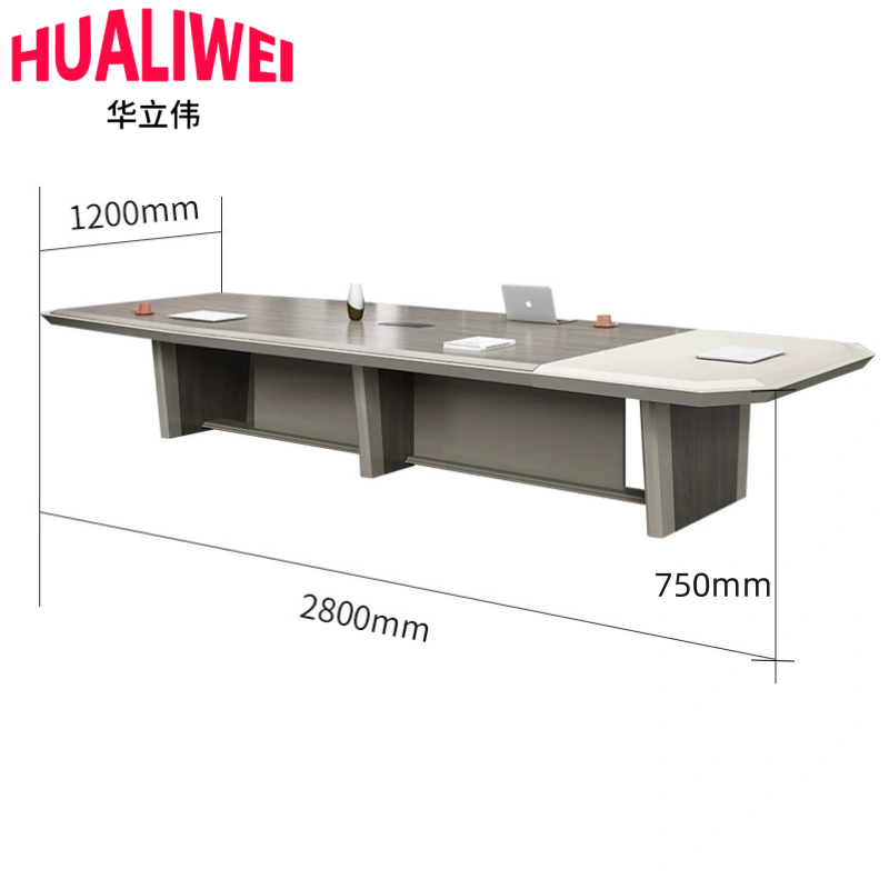 华立伟会议桌280*120*75cm张高清大图