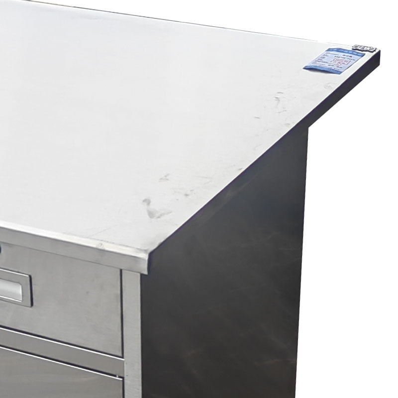 亿铁(YI TIE)不锈钢办公桌140*70*75cm/张高清大图