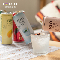 [新口味in]RIO锐澳鸡尾酒洋酒果酒预调酒微醺草莓乳酸菌6口味330ml*6罐套装