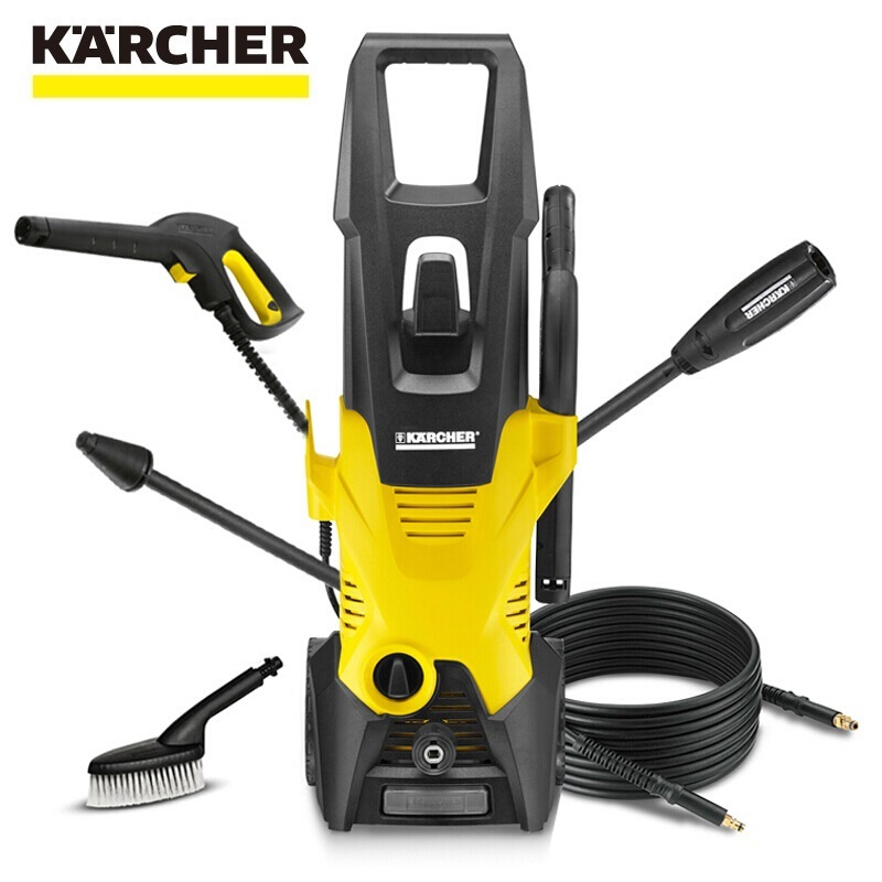 KARCHER卡赫家用高压便携清洗机K 3 WSK标准版 大功率220V洗车机 德国凯驰集团