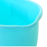 [蓝色普通款]塑料长方形拖把桶加厚大水桶家用储水塑料桶手提平板拖布桶创意简约生活日用清洁用品