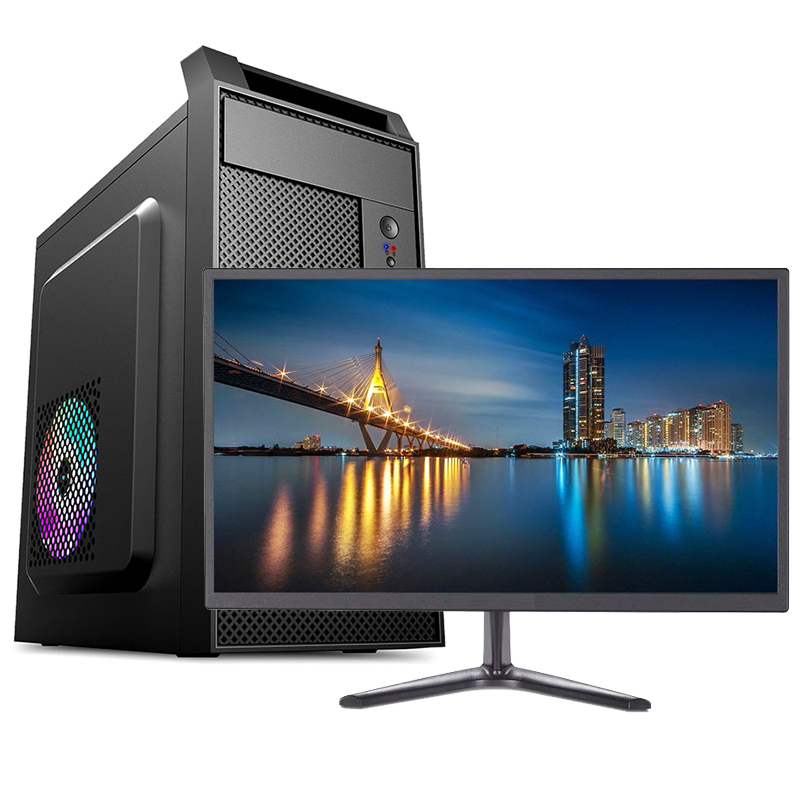 铭能i5级四核至强e54204g高频内存128gssd高速固态台式电脑台式机电脑