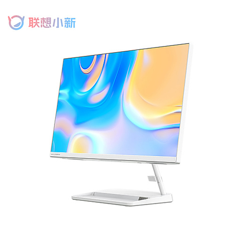 联想(Lenovo)小新24 23.8英寸一体机电脑(12代i5-12450H 16G 512GSSD 集显 摄像头 win11 无线键鼠)白色 官方标配高清大图