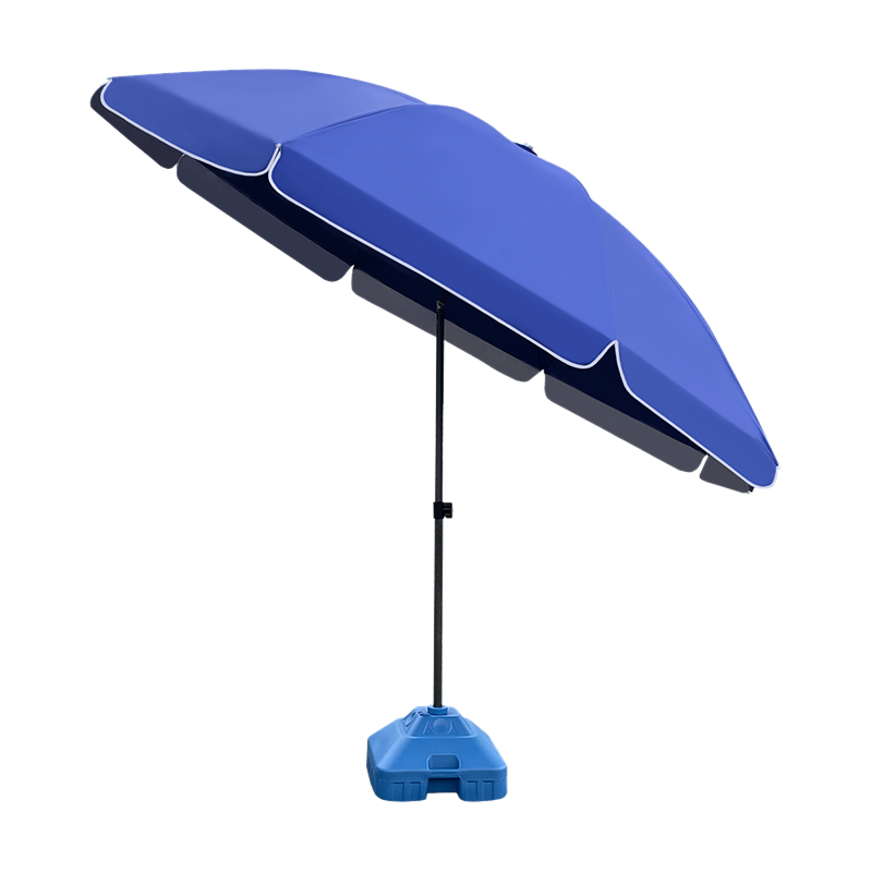 劲脉 遮阳伞 2.4米单层+底座 把高清大图