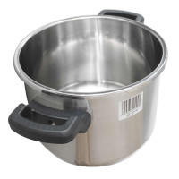 苏泊尔/SUPOR高档巧易开压力快锅D22E不锈钢高压锅正品 7.6L 多用蒸汤锅电磁炉燃气灶适用