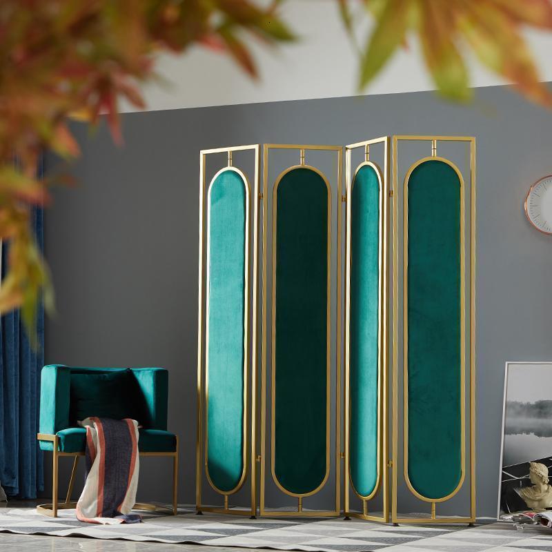 BONJEAN北欧屏风隔断墙客厅酒店办公室现代简约屏风折叠中式移动折屏高清大图
