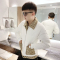BaLuoShang秋冬新款潮流网红加厚保暖棉服痞帅精神小伙翻领棉袄羽绒外套男士棉衣