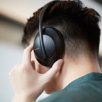 Bose 700 无线消噪耳机-黑色 手势触控蓝牙降噪耳机 主动降噪 头戴式耳机(触控面板 智能降噪 长久续航)