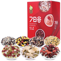 禾煜 7日谷 五谷杂粮粥料756g（ 黑米 红豆 薏米仁 小黄米 红枣 百合干 花生仁 八宝粥料）
