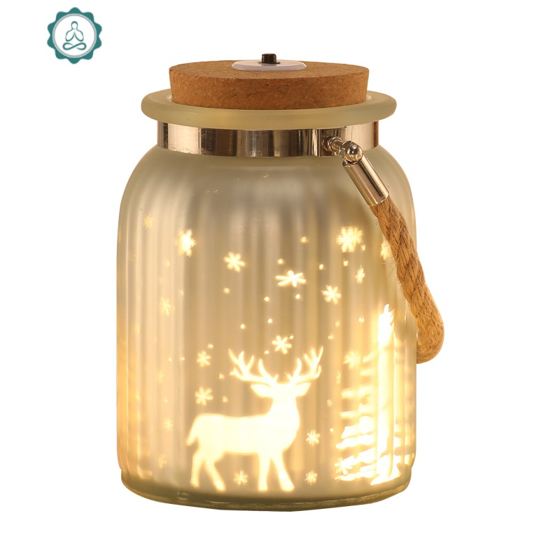 ins小礼品夜光许愿瓶装饰品玻璃漂流瓶摆件带许愿瓶