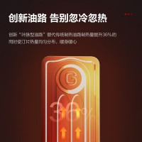 格力(GREE)电油汀取暖家电暖气片加宽13片油汀电热油汀加热石墨烯取暖器家用电暖器 NY23-X6022B