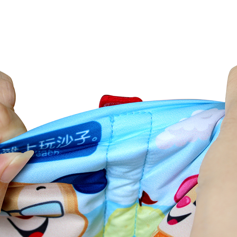 费雪(Fisher-Price) 婴儿布书早教书 宝宝布书 皮皮的春夏秋冬 带响纸 儿童布书 F0817高清大图