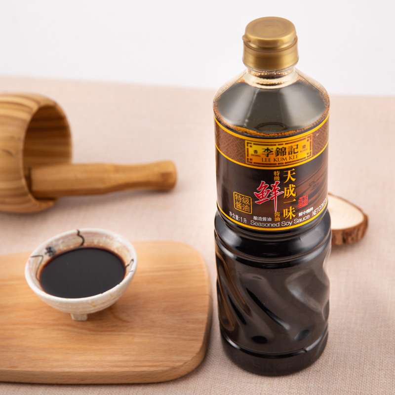 李锦记 薄盐醇味鲜1L*2瓶