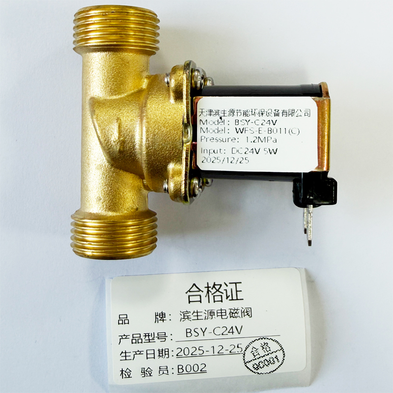 滨生源商用开水器进水电磁阀BSY-J24V(个)高清大图