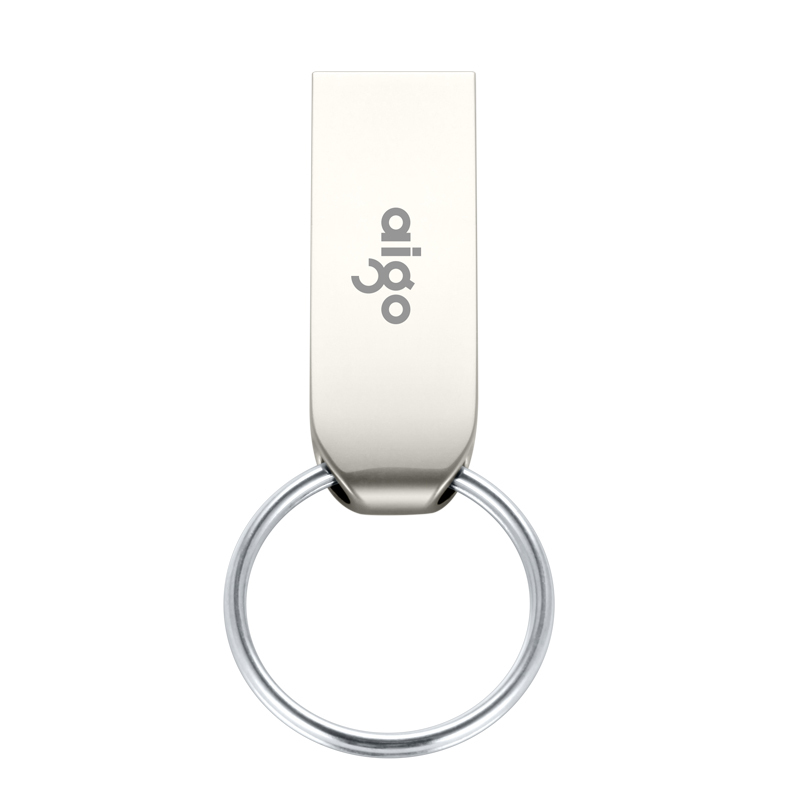 爱国者(aigo)U268 64GB USB2.0 U盘 迷你款 金属车载U盘
