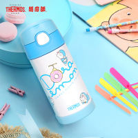 膳魔師,膳魔師(THERMOS)保温杯 F4011儿童吸管杯 约350ML 304不锈钢 水杯茶杯卡通杯家用/通用
