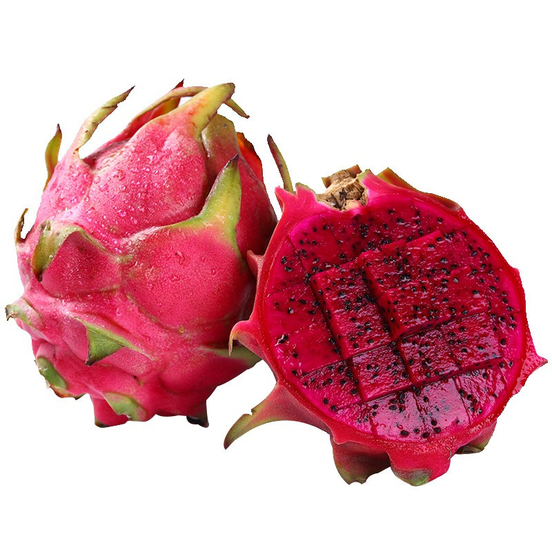 海南金都一号红心火龙果礼盒装475斤精品大果35个国产红心火龙果