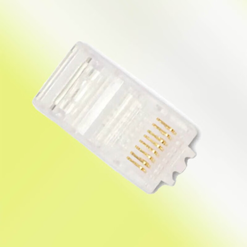 揽盈 LYD6-RJ45-100 六类 水晶头 100.00 个/包 (计价单位:包) 透明