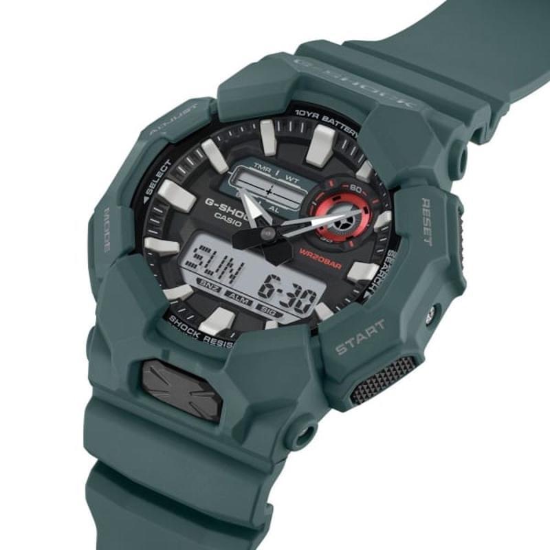 卡西欧(CASIO)多功能石英表防水防震耐用男士运动休闲手表世界时区电子指针双显