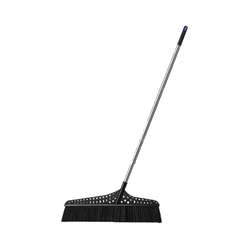 谋福 加大加厚庭院大扫把(黑色系加大扫把140cm*50cm)*/个