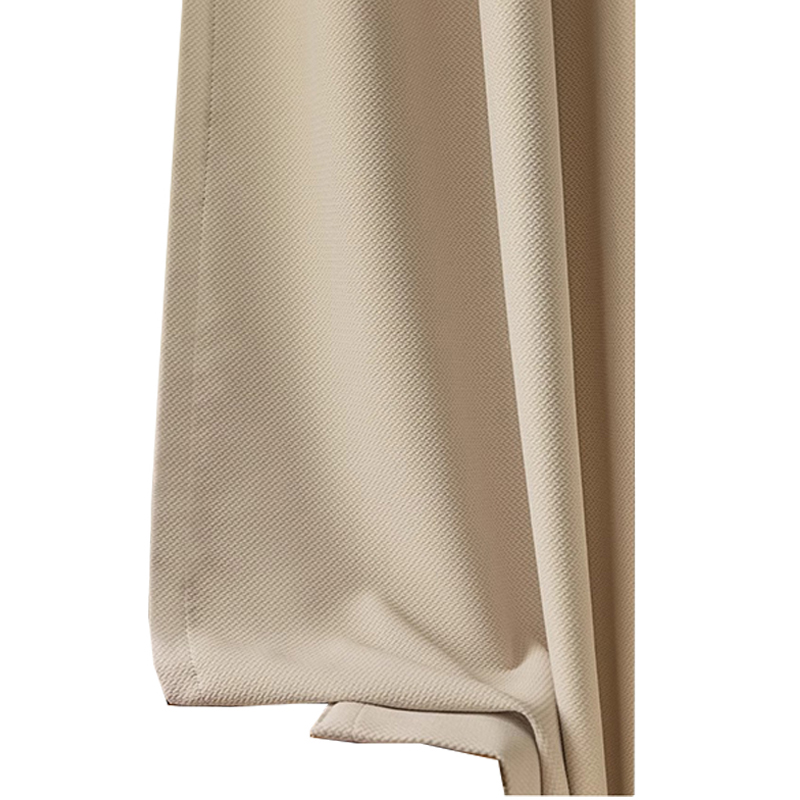 植巾 CL480 100*100cm 加厚棉麻窗帘 (计价单位：米) 黄色高清大图