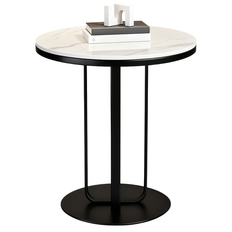 岩板圆桌高清大图