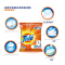 汰渍(TIDE) 300g 全效炫白洗衣粉 袋