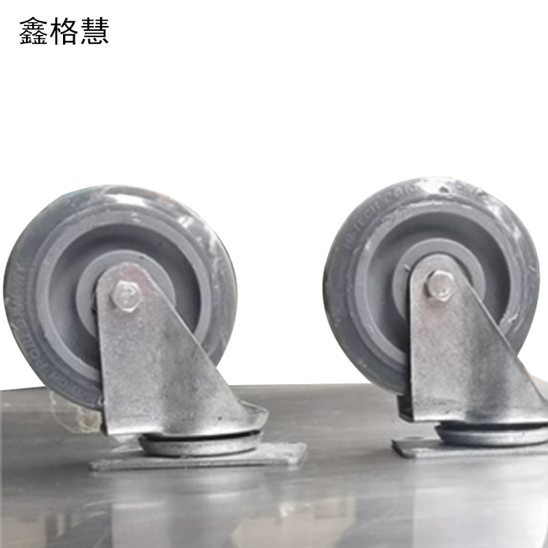 鑫格慧 不锈钢餐车推车收碗车 90*50*87三层 个高清大图